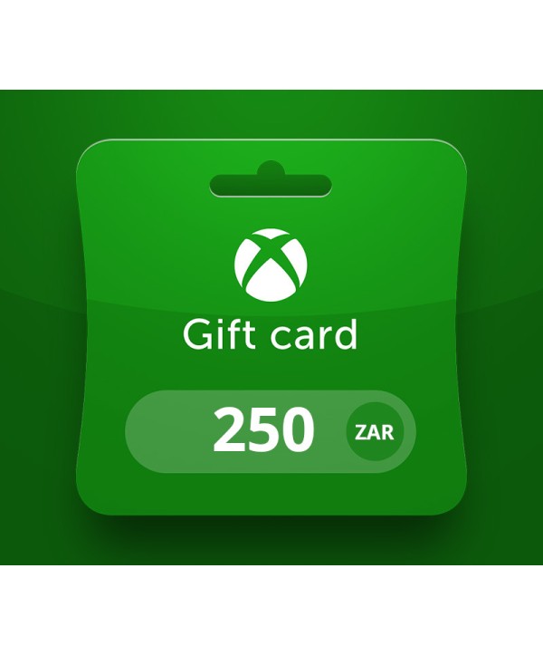 XBOX Live ZAR 250 Prepaid Card ZA Xbox One Key 